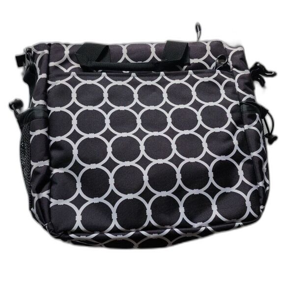 Soyater, Diaper Bag with 13 Compartments & Changing Pad 14x16" Black & Gray - Picture 7 of 7